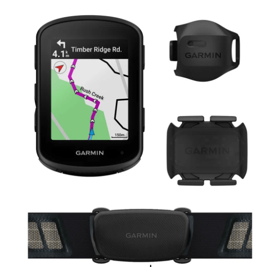Garmin Compteur d'Entraînement GPS Edge 1040 Bundle + Système de