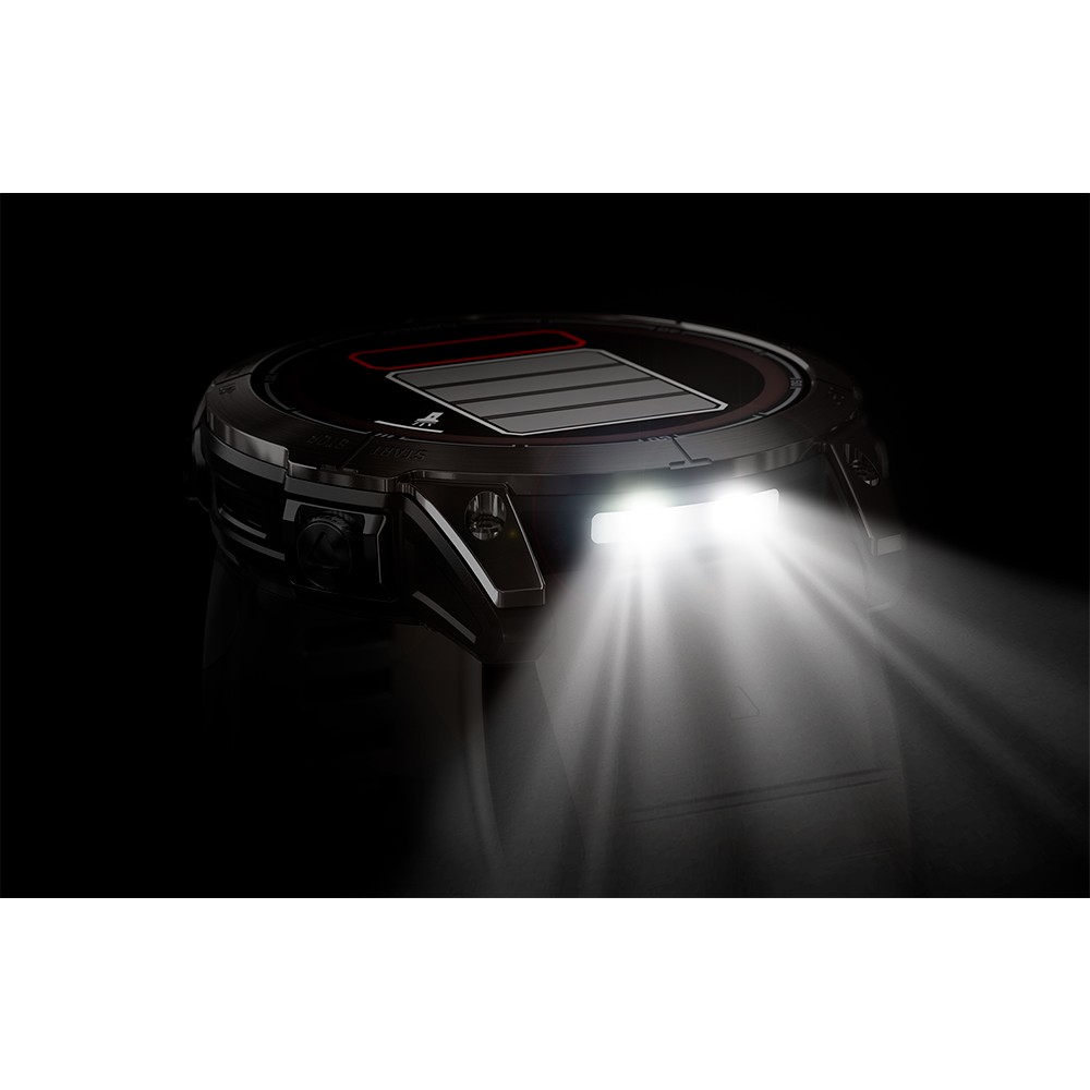 fēnix 7 Pro - Solar Edition - Gray avec bracelet noir – Marathon FR