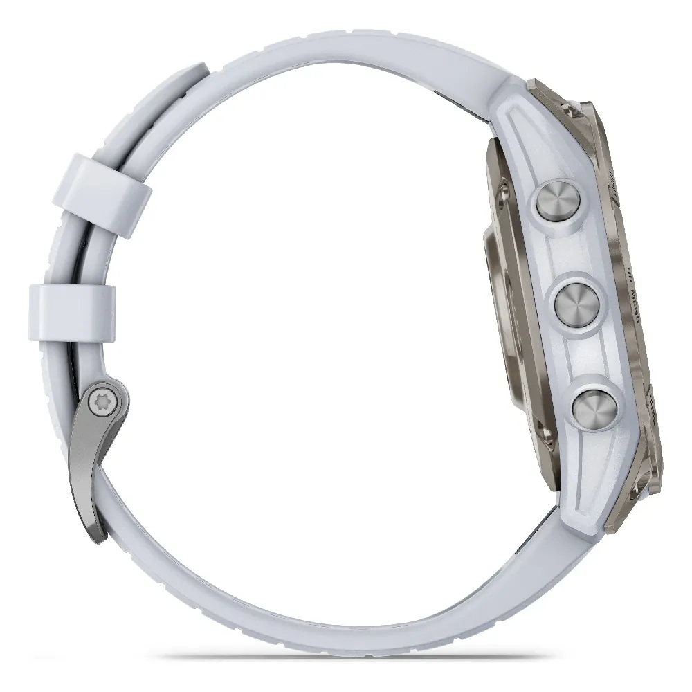 Montre GARMIN epix™ (Gen 2) Sapphire, titane, Blanche DLC bracelet