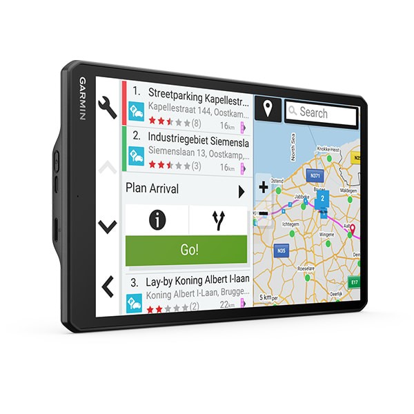 Garmin - GPS poids-lourds Dezl LGV 1010 - GARMIN - 10 - info trafic en  temps réel - Smartphone Android - Rue du Commerce